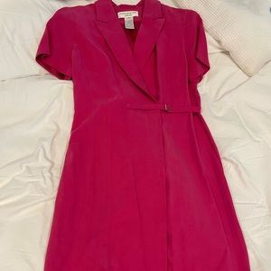 Hot Pink knee length dress